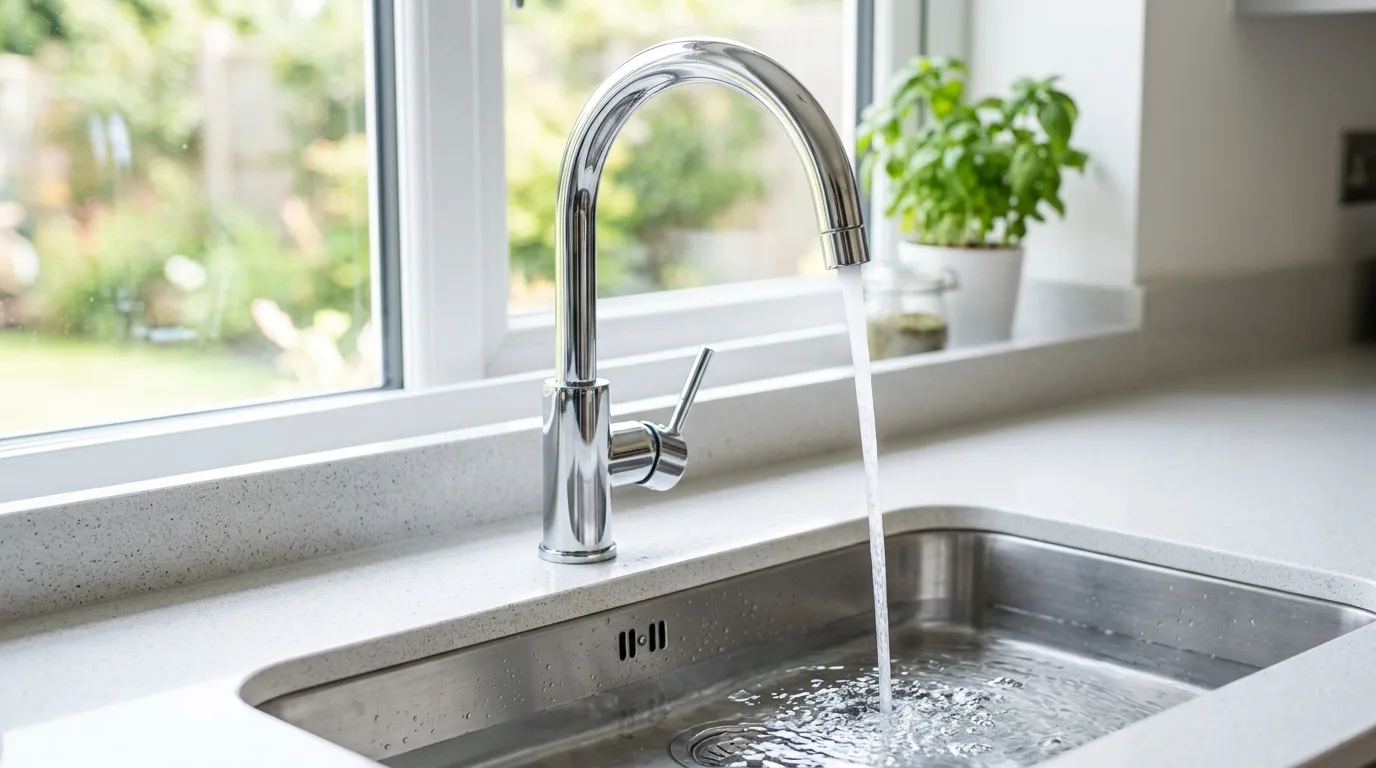 Local Plumbing Master Pros same day plumber fixing a faucet in Batavia, WI